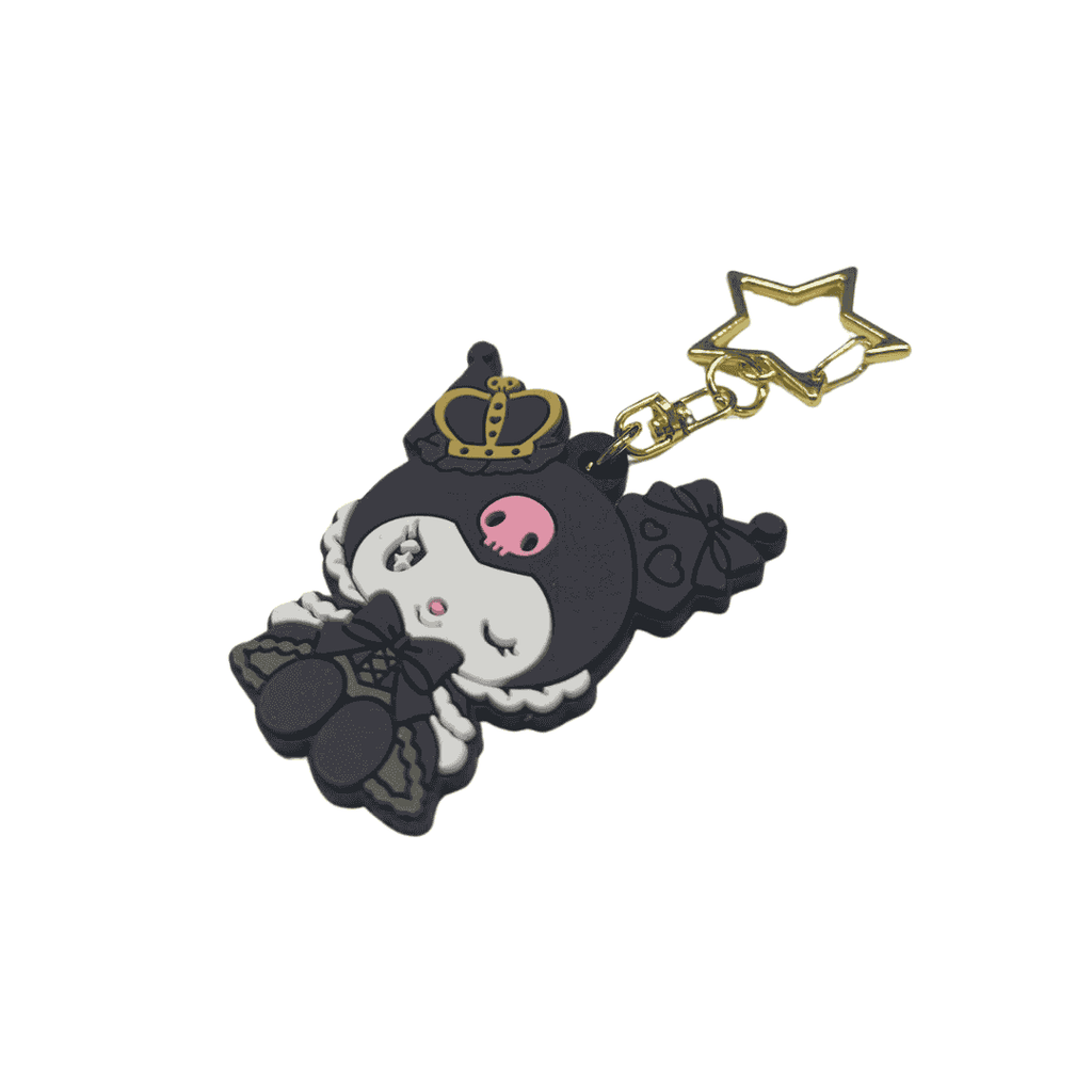 Sanrio - Kuromi - 20th Anniversary Wink Rubber Keychain image 0