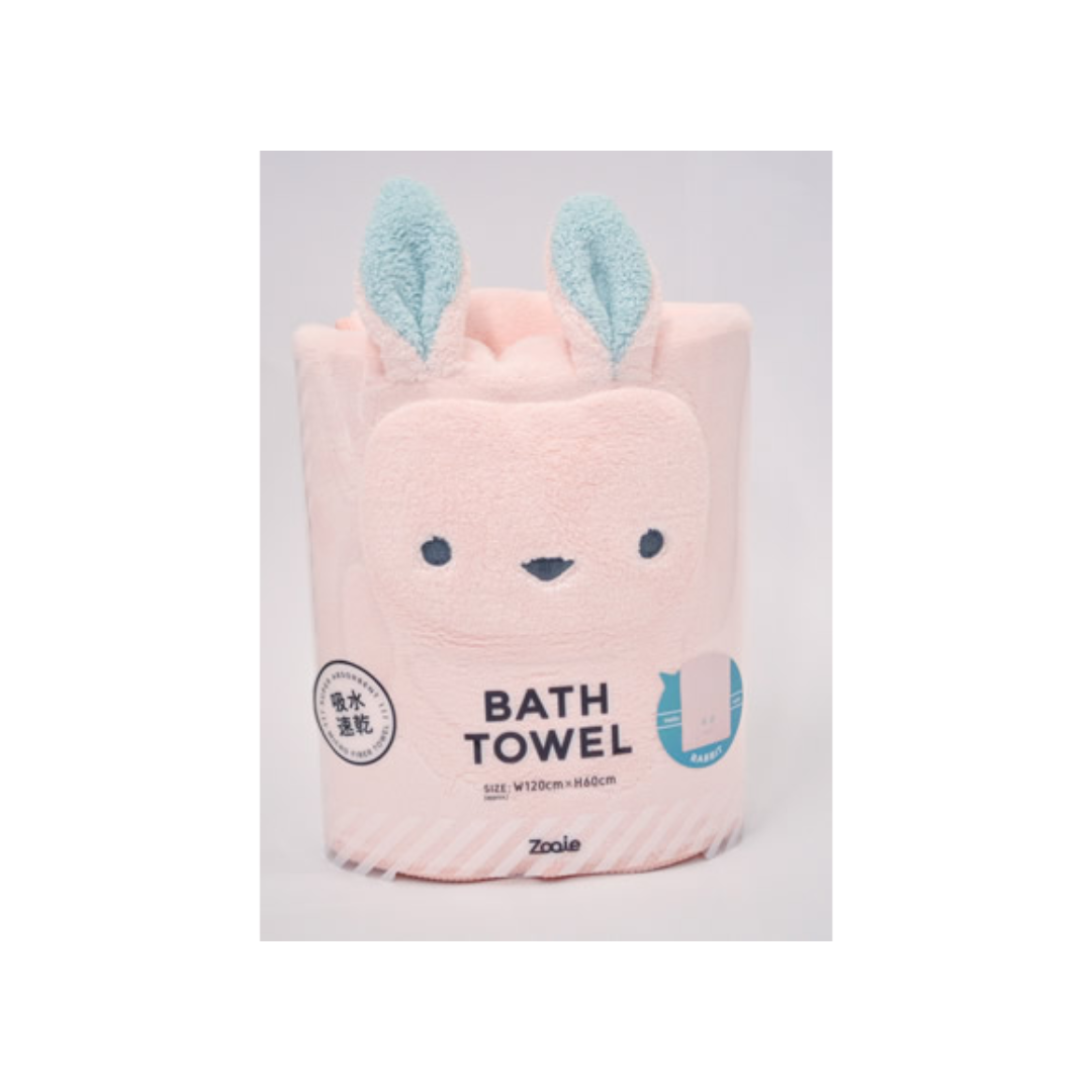 Cacari Zooie - Microfiber Animal Bath Towel - Koala / Rabbit image 8