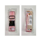 Mofusand - Luggage Straps with Lock (Pink - Tempura Shrimp) image 1