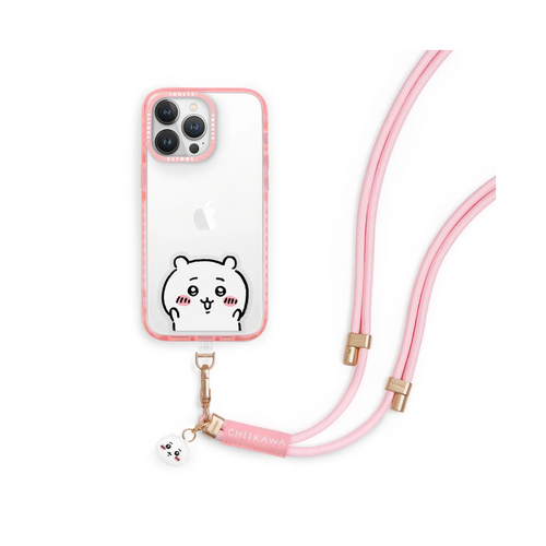 Chiikawa - Mobile Phone Shoulder Strap in Pink – Chiikawa image 0